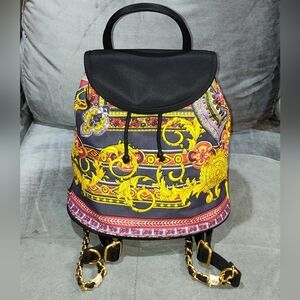 NWOT Versace Authentic Rare Baroque Backpack Vintage